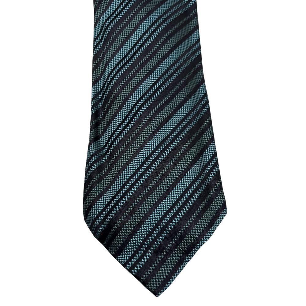 Massimo Bizzocchi 100% Silk Tie Suit Formal Classic Stripe Old Money Designer